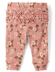 Lot de 3 leggings à volants et fleurs pour bébé fille - Homegrown by Gymboree