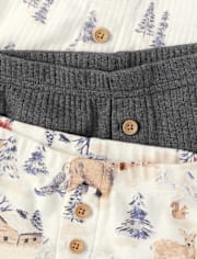Baby Boys Forest Pants 3-Pack - Homegrown by Gymboree