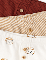 Lot de 3 pantalons bébé hérisson - Homegrown by Gymboree