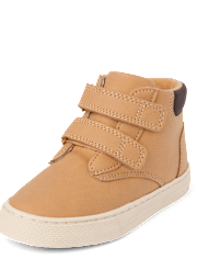 Boys Contrast Cuff Sneaker Boots - Little Essentials