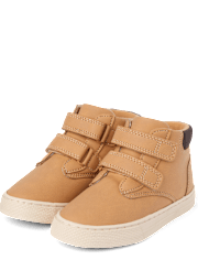 Boys Contrast Cuff Sneaker Boots - Little Essentials