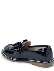 Girls Bow Loafers - Campus Cuties