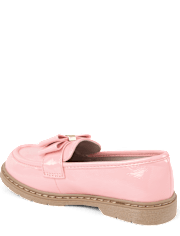 Girls Bow Loafers - Campus Cuties