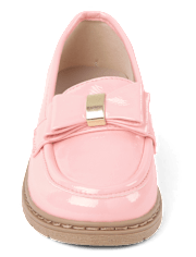 Girls Bow Loafers - Campus Cuties