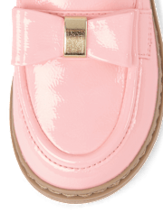 Girls Bow Loafers - Campus Cuties