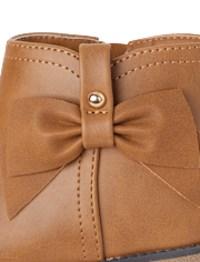 Girls Bow Booties - Little Essentials