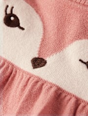 Girls Fox Sweater Jumper 2-Piece Outfit Set - Homegrown by Gymboree