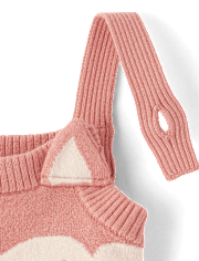 Girls Fox Sweater Jumper 2-Piece Outfit Set - Homegrown by Gymboree