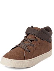 Boys High Top Sneakers - Little Essentials