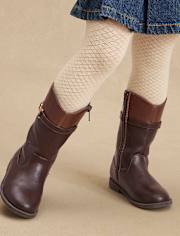 Lot de 2 collants cousus pour fille - Little Essentials