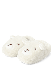 Kids Polar Bear Slippers - Gymmies