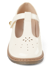 Girls Perforated T-Strap Mary Jane Shoes - Magical Meadows