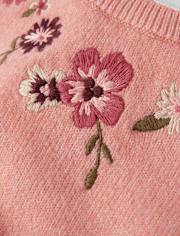 Robe tutu fleurie brodée pour fille - Highland Hills