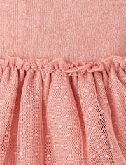 Robe tutu fleurie brodée pour fille - Highland Hills