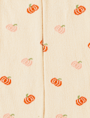 Girls Pumpkin Tights - Fall Celebrations
