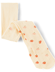 Girls Pumpkin Tights - Fall Celebrations