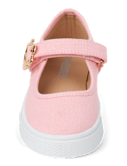 Girls Floral Buckle Mary Jane Shoes - Campus Cuties