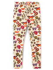 Girls Butterfly Leggings - Fall Celebrations