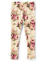 Girls Floral Leggings - Highland Hills