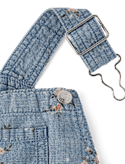 Girls Floral Chambray Skirtall - Highland Hills