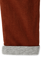 Boys Corduroy Pull On Roll Cuff Pants - Little Essentials