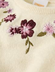 Girls Embroidered Floral Tutu Dress - Magical Meadows