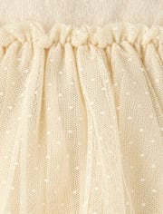 Girls Embroidered Floral Tutu Dress - Magical Meadows