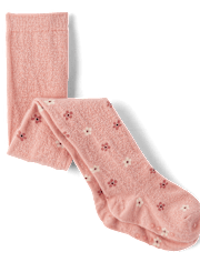Girls Floral Tights - Highland Hills