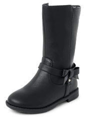 Bottes hautes à nœud pour filles - Little Essentials