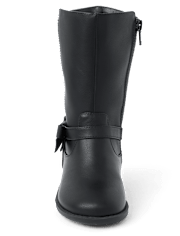 Bottes hautes à nœud pour filles - Little Essentials