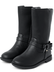 Bottes hautes à nœud pour filles - Little Essentials