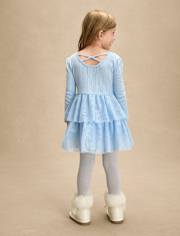 Girls Glitter Tiered Tutu Dress - On Pointe