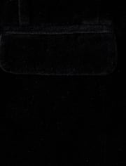 Boys Velvet Blazer - Royal Christmas