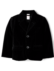 Boys Velvet Blazer - Royal Christmas