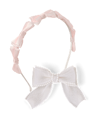 Girls Bow 2-Piece Hair Set - On Pointe