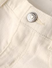 Girls Barrel Jeans - First Frost