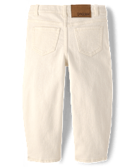 Girls Barrel Jeans - First Frost