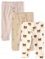 Baby Bear Pants 3-Pack - Homegrown by Gymboree