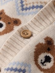 Baby Bear Fairisle Sweater 2-Piece Outfit Set - Homegrown by Gymboree