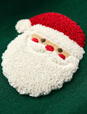 Boys Chenille Embroidered Holiday Top - Royal Christmas