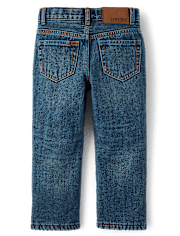 Boys Microfleece Lined Relaxed Jeans - Little Essentials