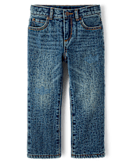 Boys Microfleece Lined Relaxed Jeans - Little Essentials