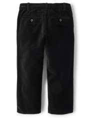 Boys Velvet Dress Pants - Royal Christmas