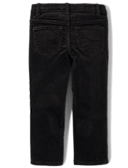 Boys Corduroy Straight Pants - Royal Christmas