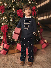Boys Embroidered Nutcracker Corduroy Pants - New York City Ballet by GYMBOREE