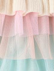Girls Pom Pom Tiered Sweater Tutu Dress - New York City Ballet by GYMBOREE