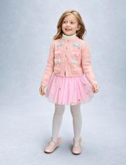 Girls Tulle Button Candy Cardigan - New York City Ballet by GYMBOREE