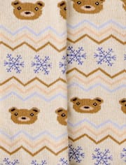 Girls Snowflake Tights 2-Pack - First Frost