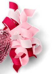 Girls Heart Bow Hair Clip 3-Pack - Mon Cheri