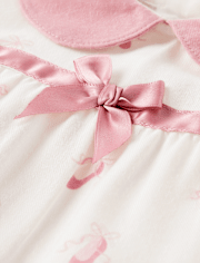 Girls Ballet Slipper Flannel Nightgown - Gymmies